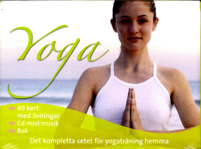 Yoga - det kompletta setet bok, kort och CD