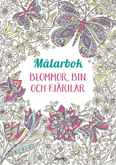 Målarbok: Blommor…